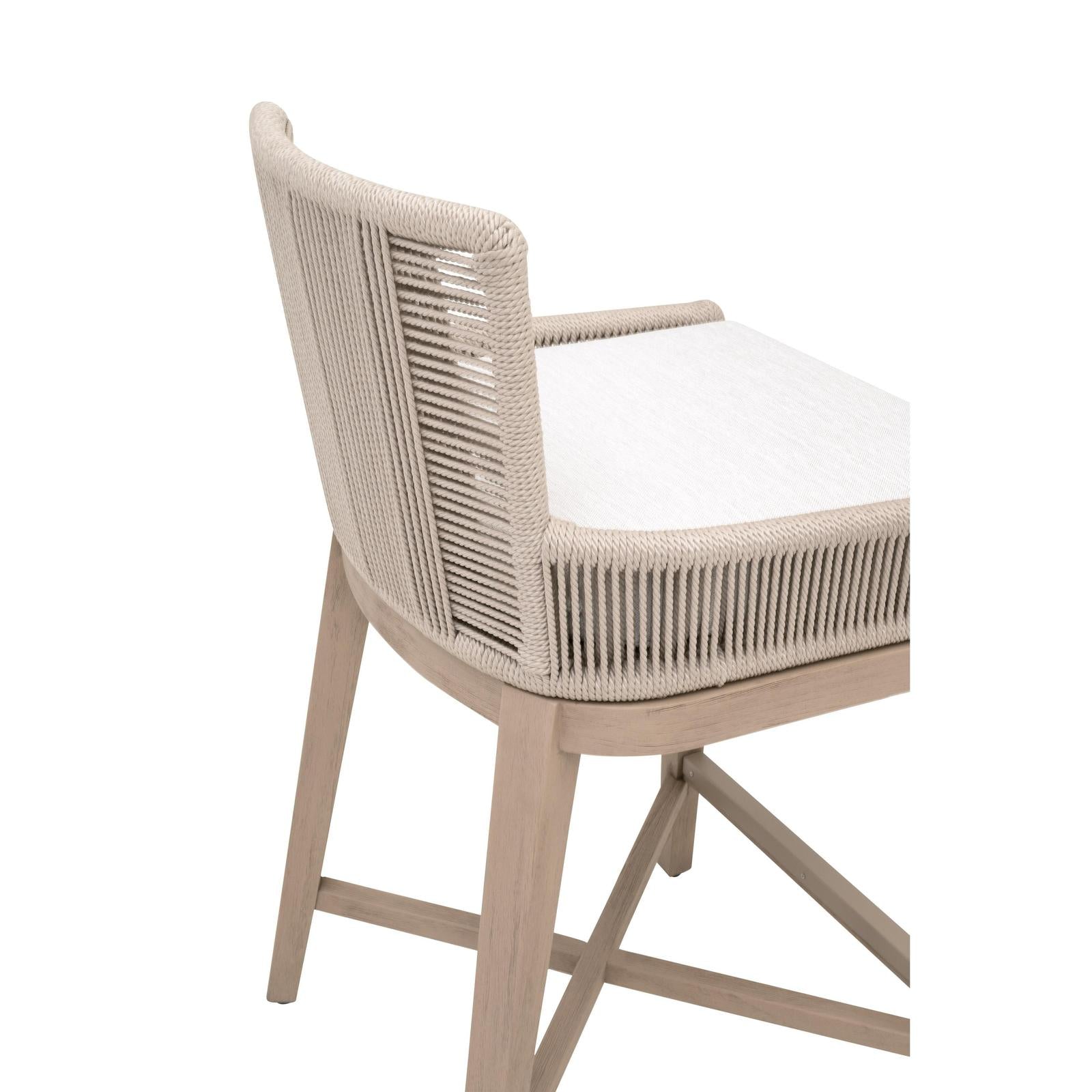 Essentials For Living Overlay Outdoor Counter Stool