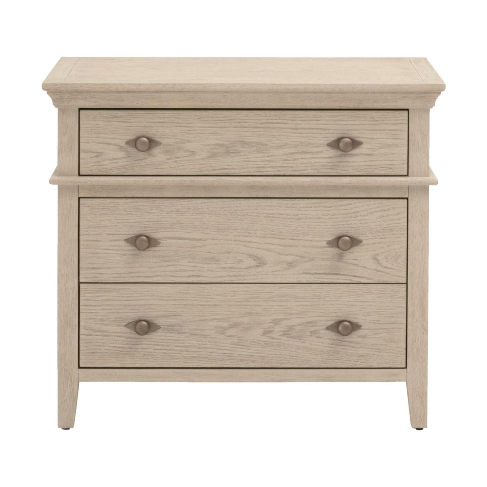 Essentials For Living Oxford 3-Drawer Nightstand