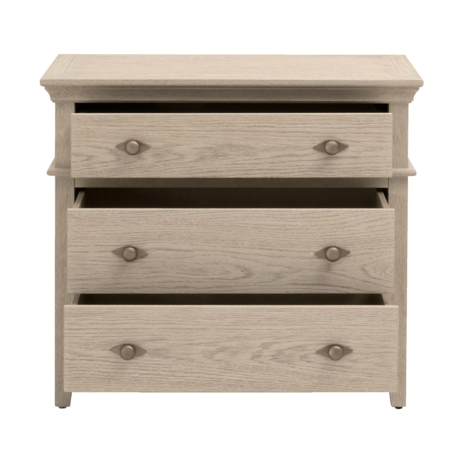 Essentials For Living Oxford 3-Drawer Nightstand