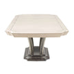 Michael Amini Fantosini Pedestal Dining Table - Silver Mist