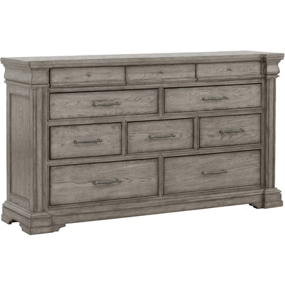Pulaski Furniture Madison Ridge Heritage Taupe 10 Drawer Dresser