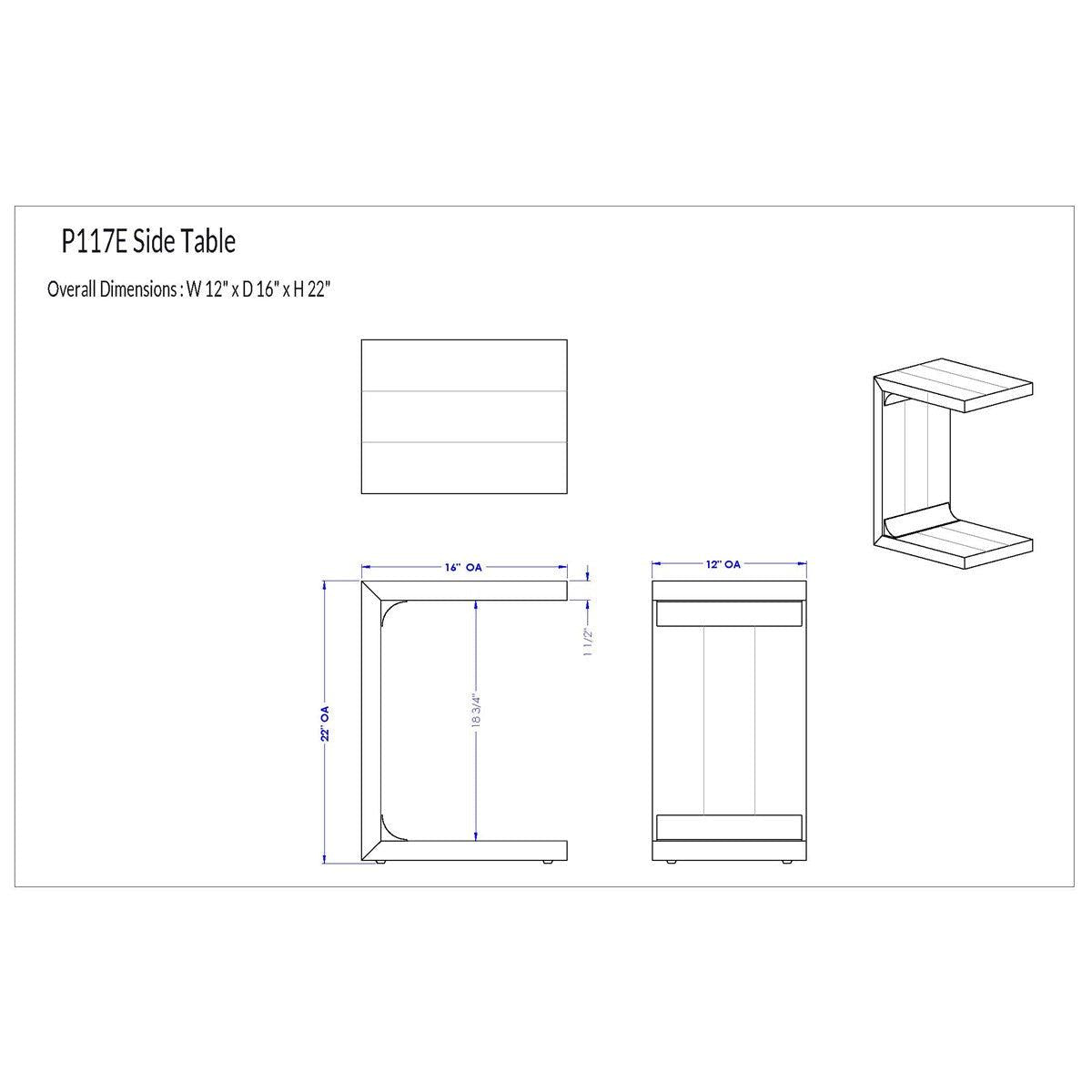 Vanguard Clyde Side Table