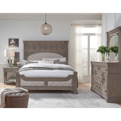Pulaski Furniture Kingsbury French Gray Panel Bed