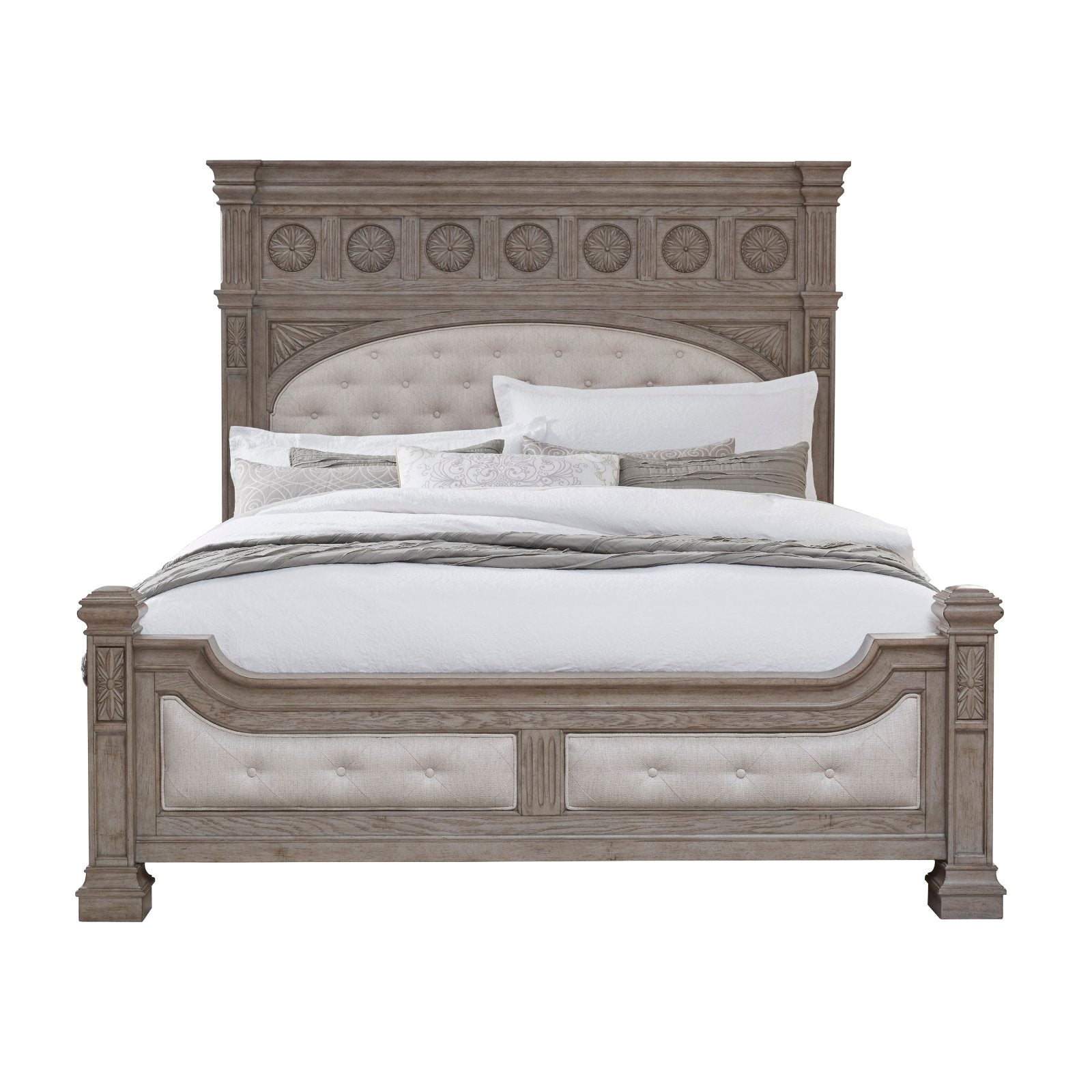 Pulaski Furniture Kingsbury French Gray Panel Bed