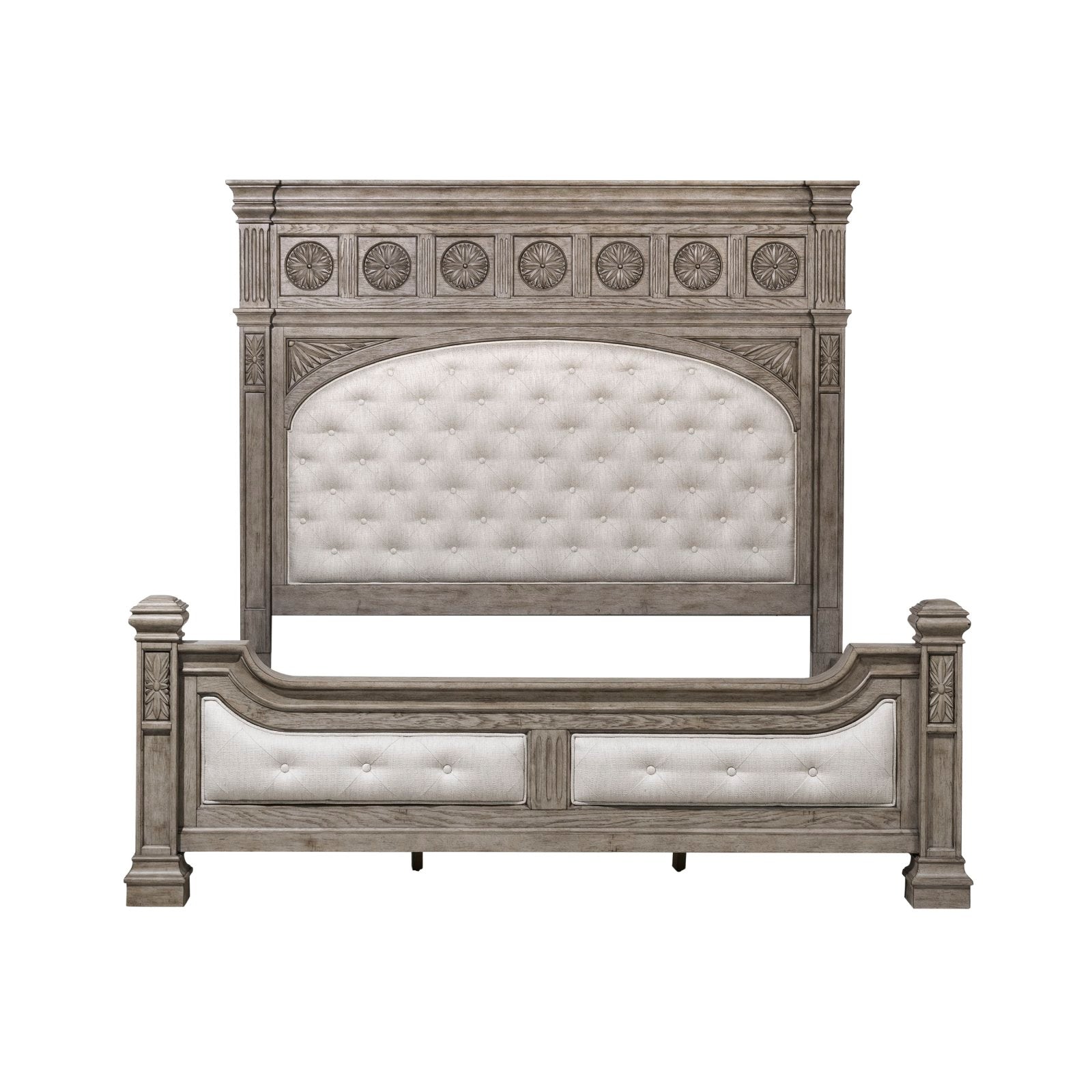 Pulaski Furniture Kingsbury French Gray Panel Bed