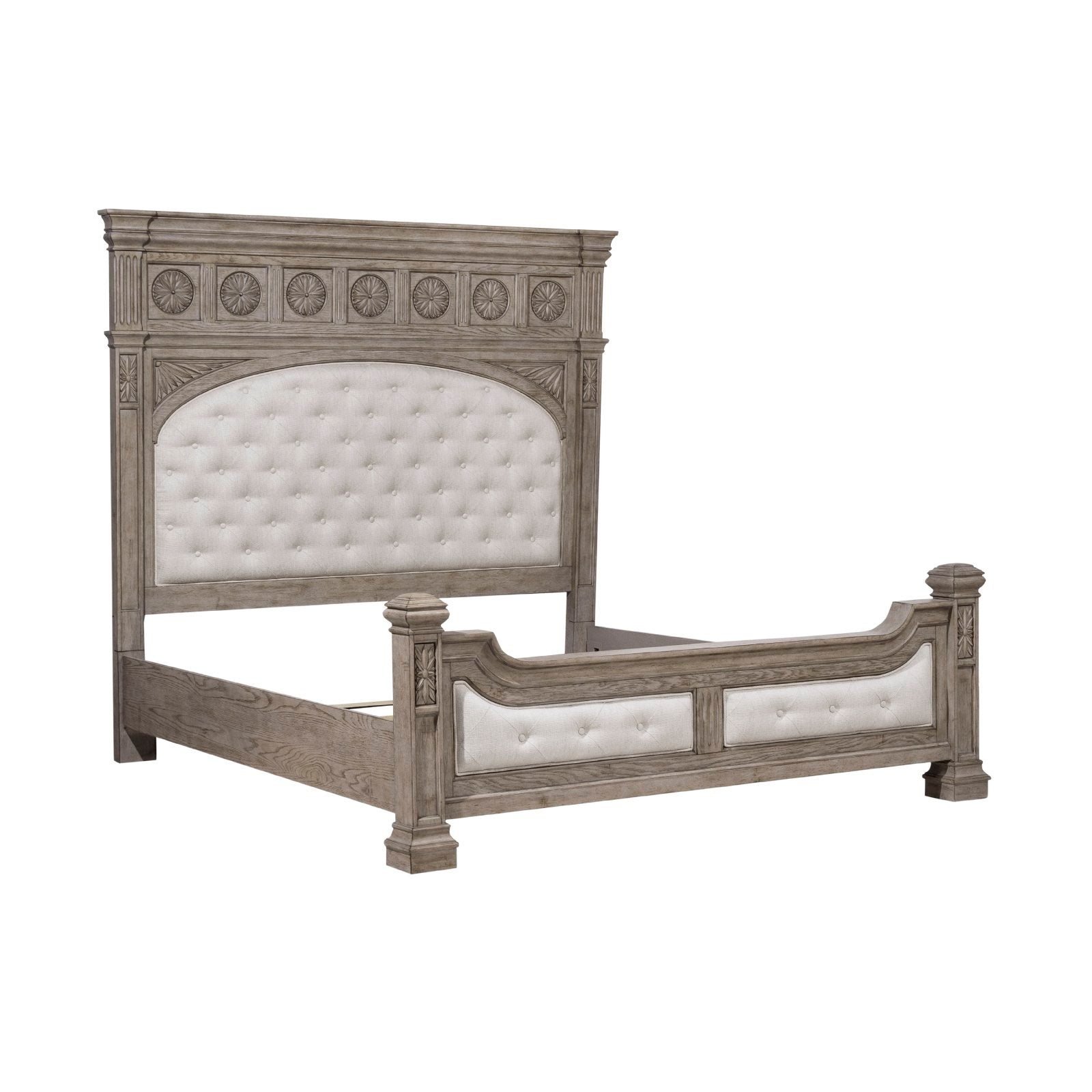 Pulaski Furniture Kingsbury French Gray Panel Bed