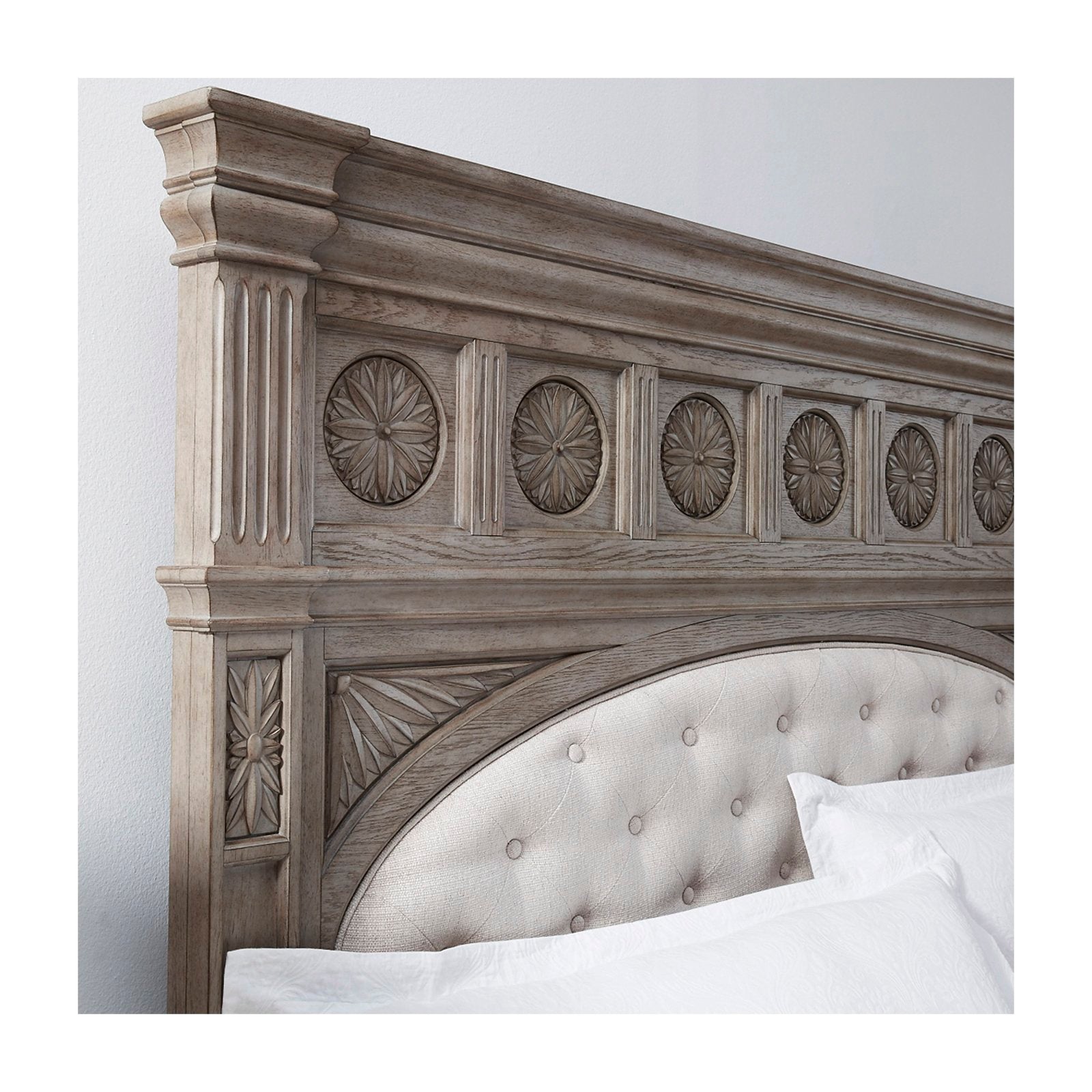 Pulaski Furniture Kingsbury French Gray Panel Bed