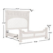 Pulaski Furniture Kingsbury French Gray Panel Bed