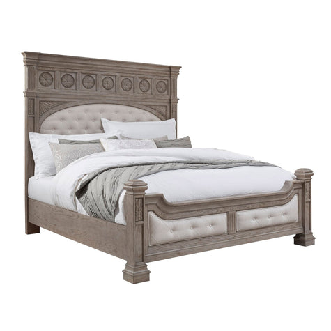 Pulaski Furniture Kingsbury French Gray Panel Bed