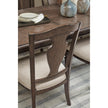 Pulaski Furniture Saddle Creek Timber Brown Wood Back Side Chair Two Pack Sale