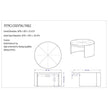 Vanguard Creston Cocktail Table I