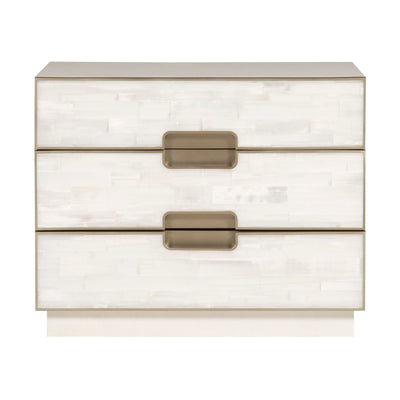 Vanguard Splendor Selenite Nightstand 36"