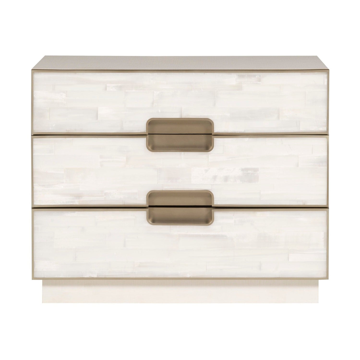 Vanguard Splendor Selenite Nightstand 36"