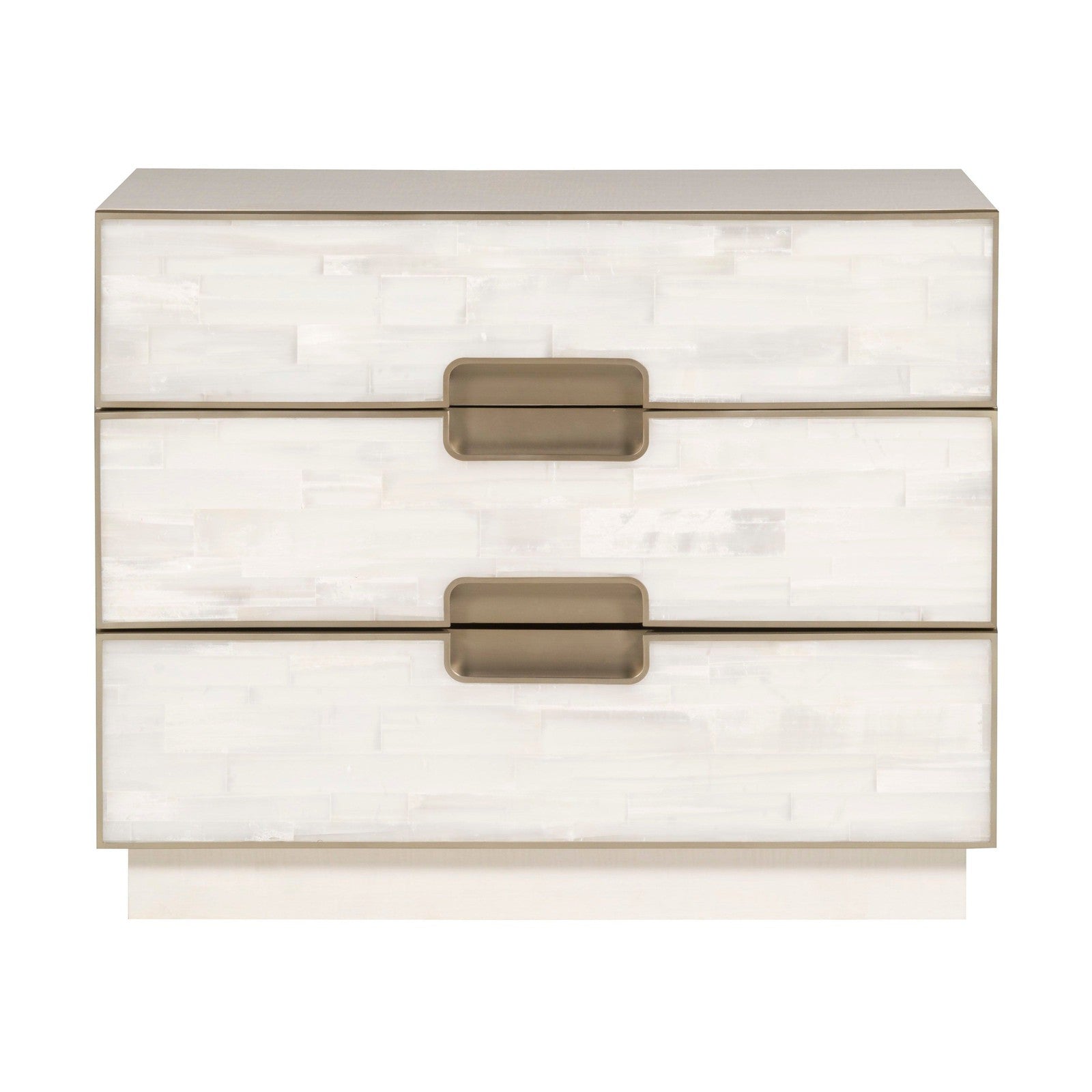 Vanguard Splendor Selenite Nightstand 36