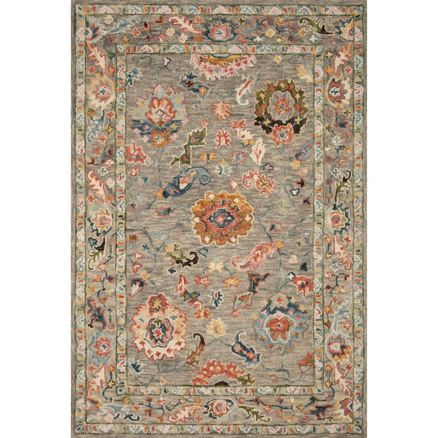 Loloi Padma PMA-01 Grey / Multi Rug