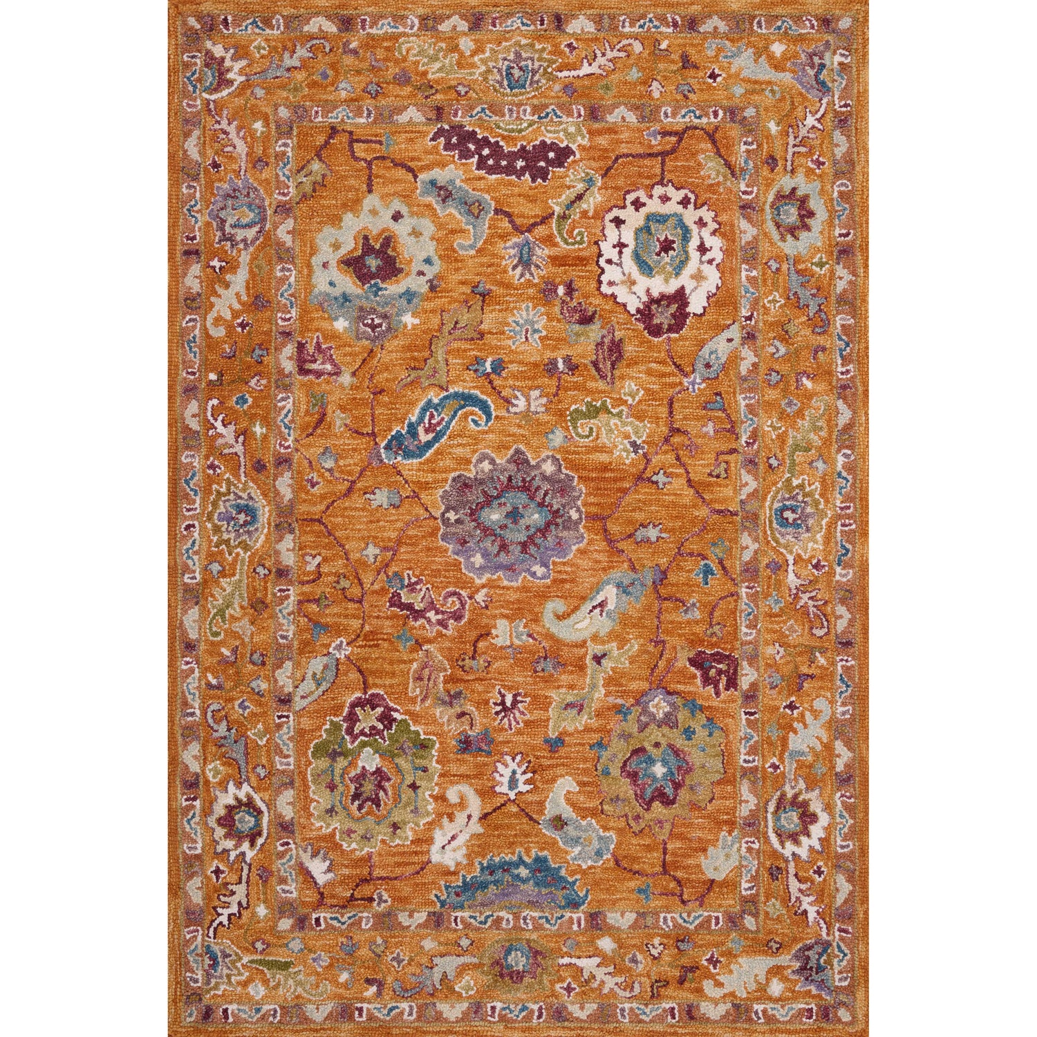 Loloi Padma PMA-01 Orange / Multi Rug