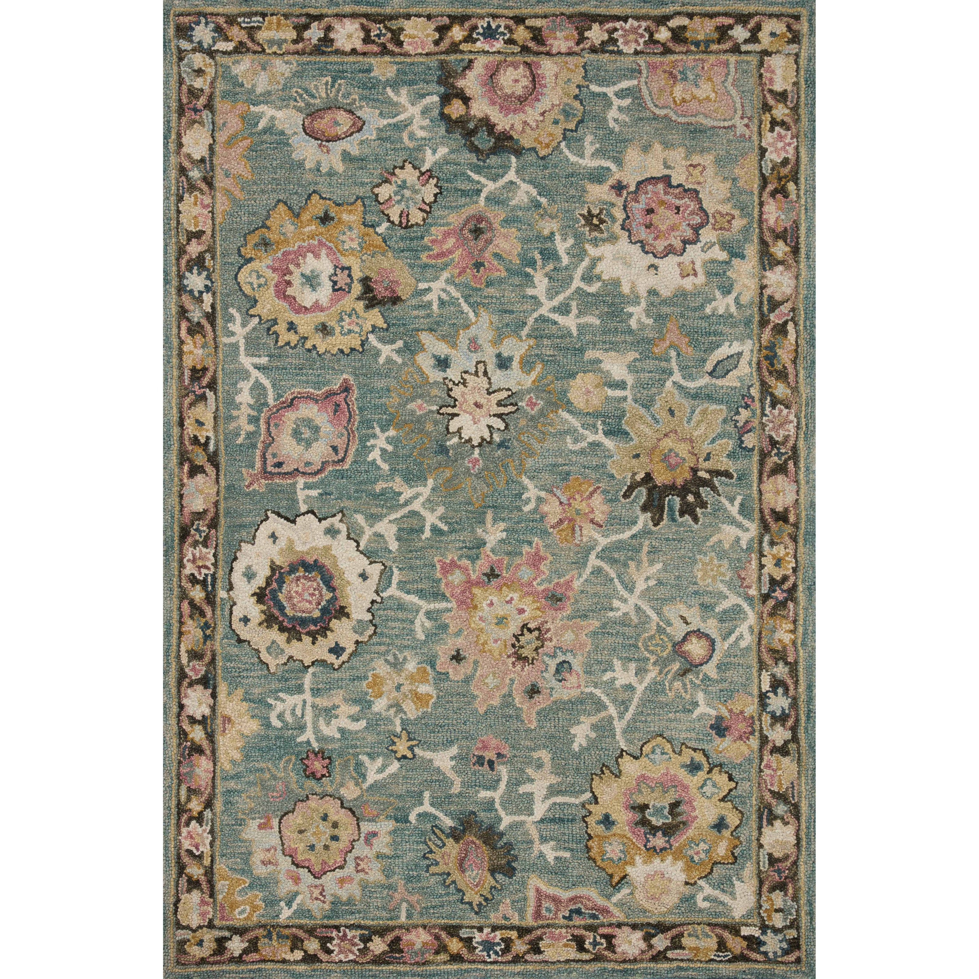 Loloi Padma PMA-04 Teal / Multi Rug