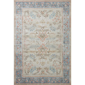 Rifle Paper Palais PAL-04 Rug Lt. Blue