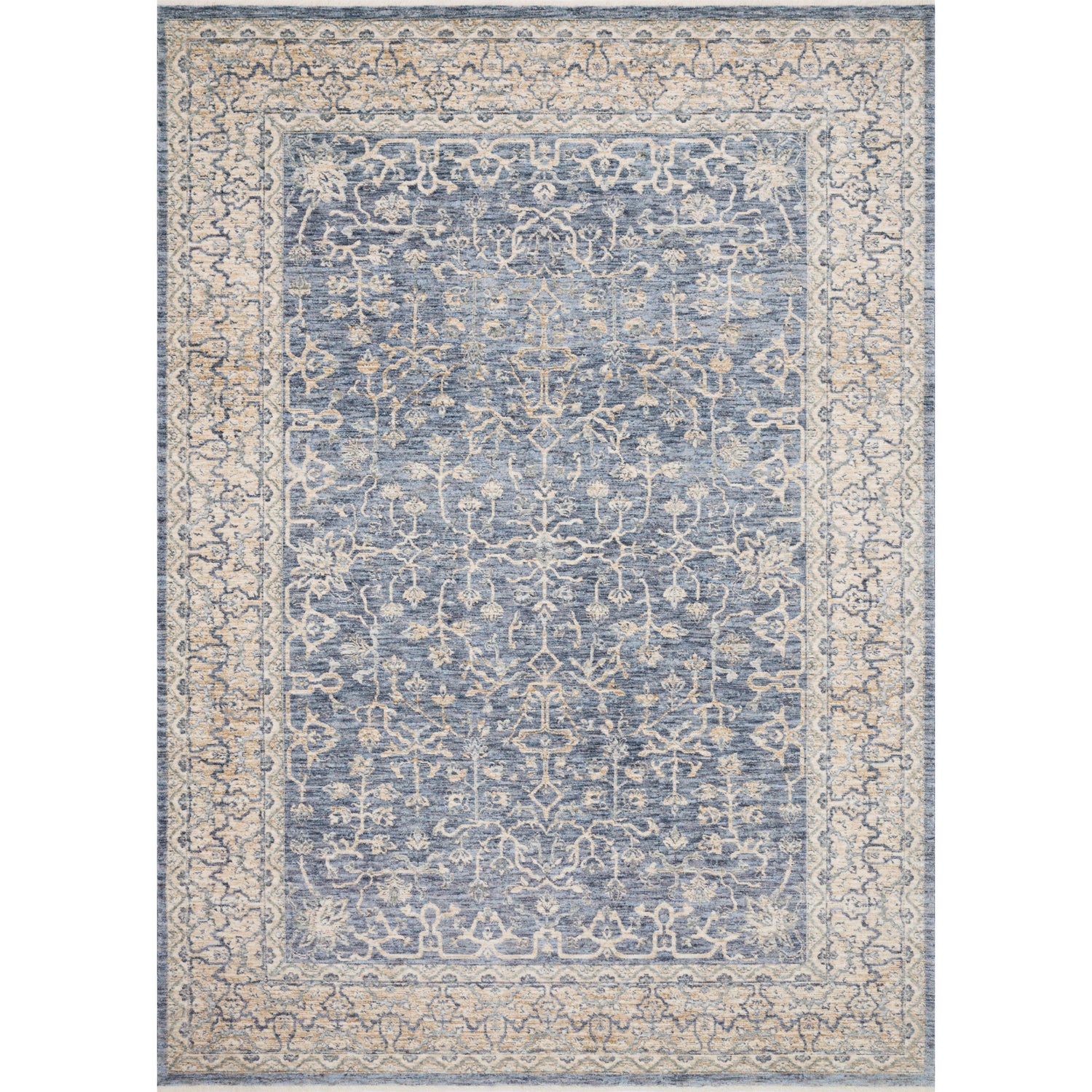 Loloi Pandora PAN-04 Dark Blue / Ivory Rug