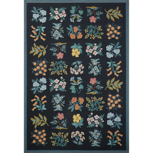 Rifle Paper Perennial PRN-03 Rug Black