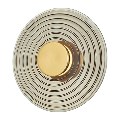 Hudson Valley Lighting Griston 1 Light 12 inch Aged Brass Wall Sconce Wall Light