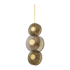 Hudson Valley Lighting Griston 6 Light 12 inch Aged Brass Pendant Ceiling Light