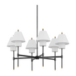 Hudson Valley Lighting Glenmoore 6 Light 34.75 inch Chandelier Ceiling Light Clearance