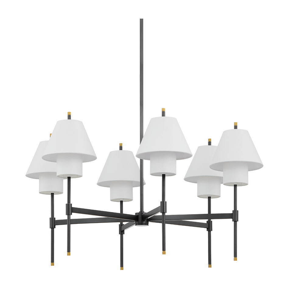 Hudson Valley Lighting Glenmoore 6 Light 34.75 inch Chandelier Ceiling Light Clearance