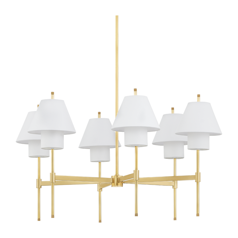 Hudson Valley Lighting Glenmoore 6 Light 34.75 inch Chandelier Ceiling Light Clearance
