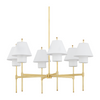 Hudson Valley Lighting Glenmoore 6 Light 34.75 inch Chandelier Ceiling Light Clearance