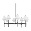 Hudson Valley Lighting Glenmoore 8 Light 48.5 inch Chandelier Ceiling Light Clearance