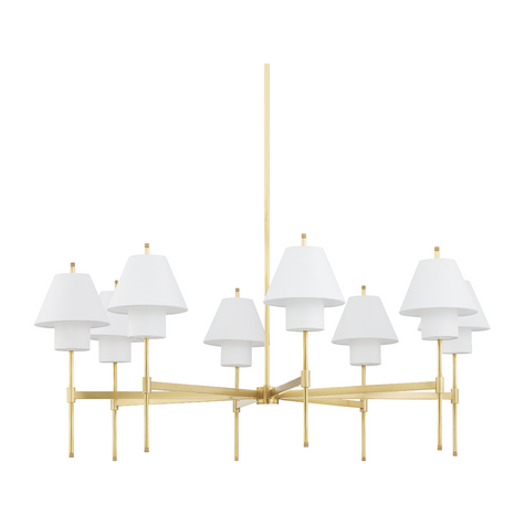 Hudson Valley Lighting Glenmoore 8 Light 48.5 inch Chandelier Ceiling Light Clearance