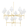 Hudson Valley Lighting Glenmoore 12 Light 48.5 inch Chandelier Ceiling Light Clearance