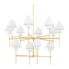Hudson Valley Lighting Glenmoore 12 Light 48.5 inch Chandelier Ceiling Light Clearance