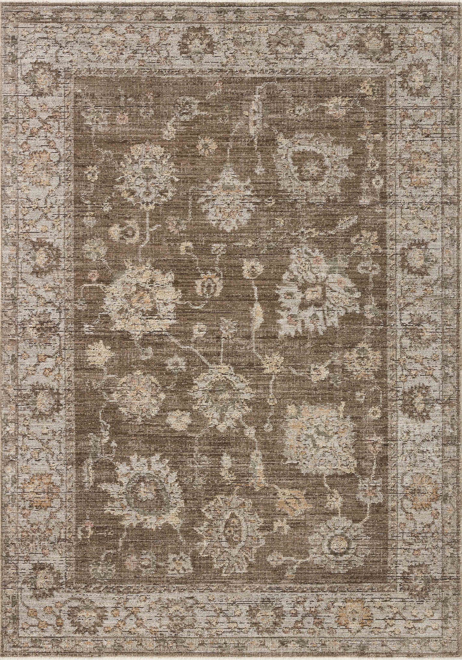 Loloi Priscilla PRL-01 Bark / Ivory Rug