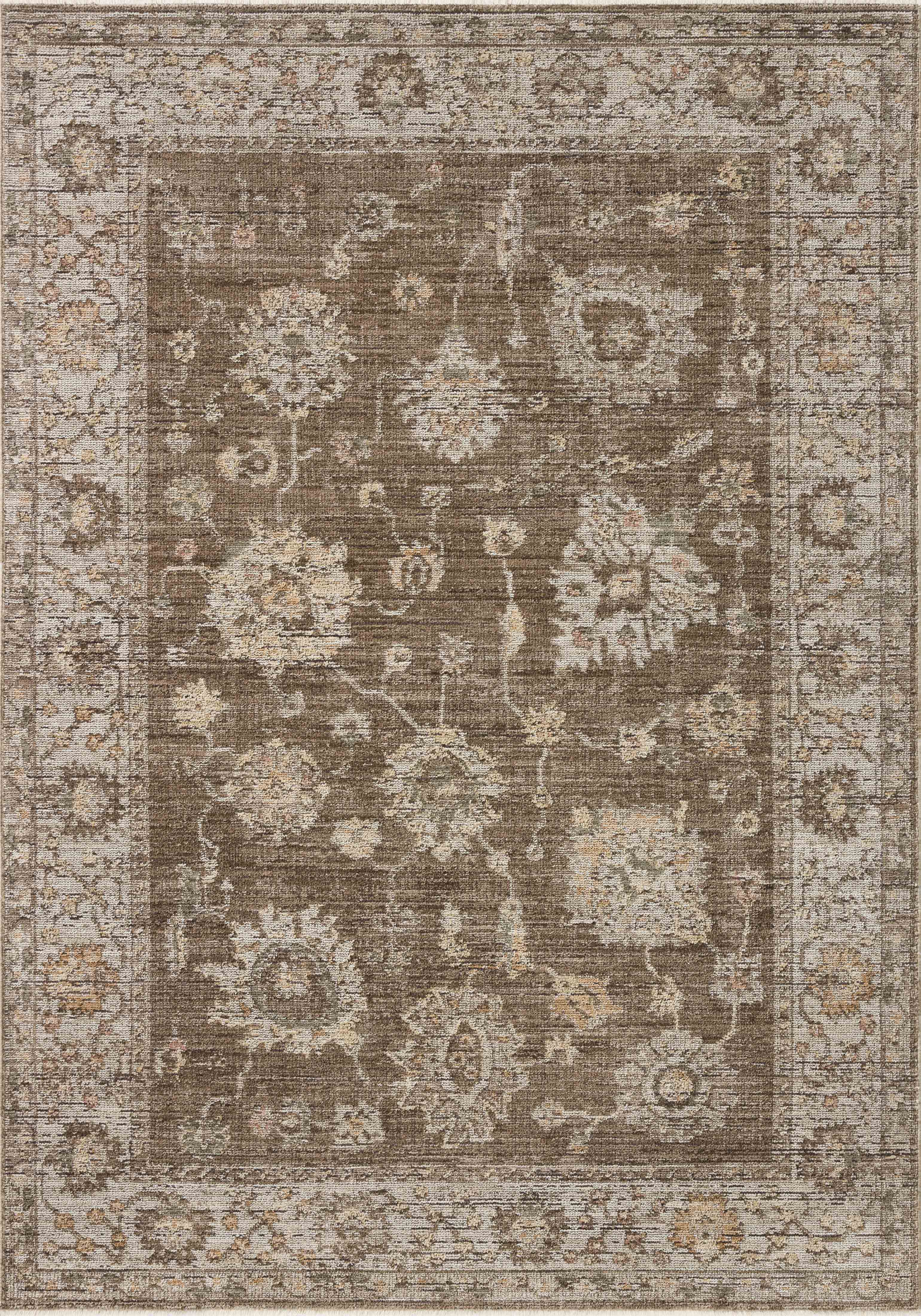 Loloi Priscilla PRL-01 Bark / Ivory Rug