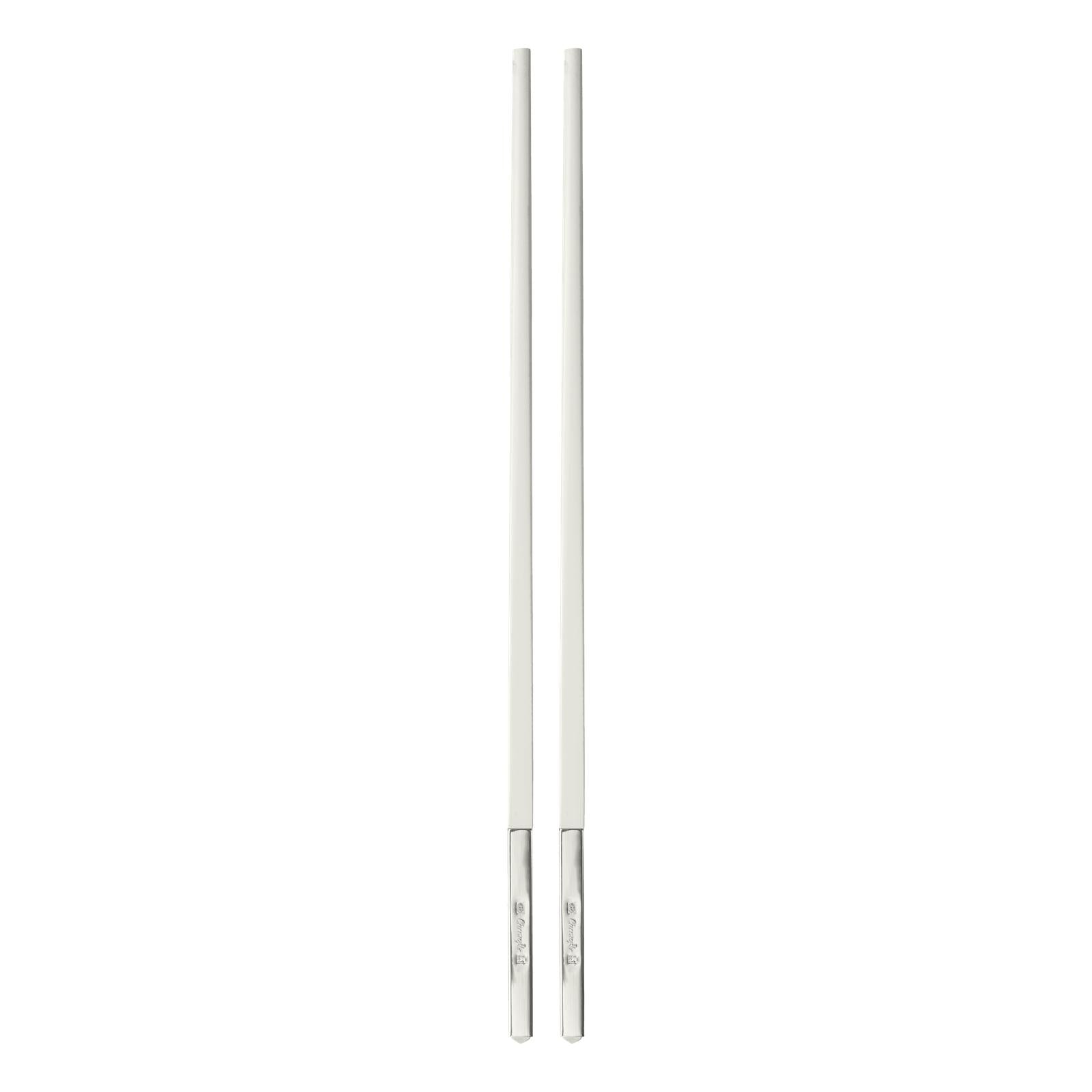 Christofle Uni Silver Plated Chinese Chopsticks - Set of 2