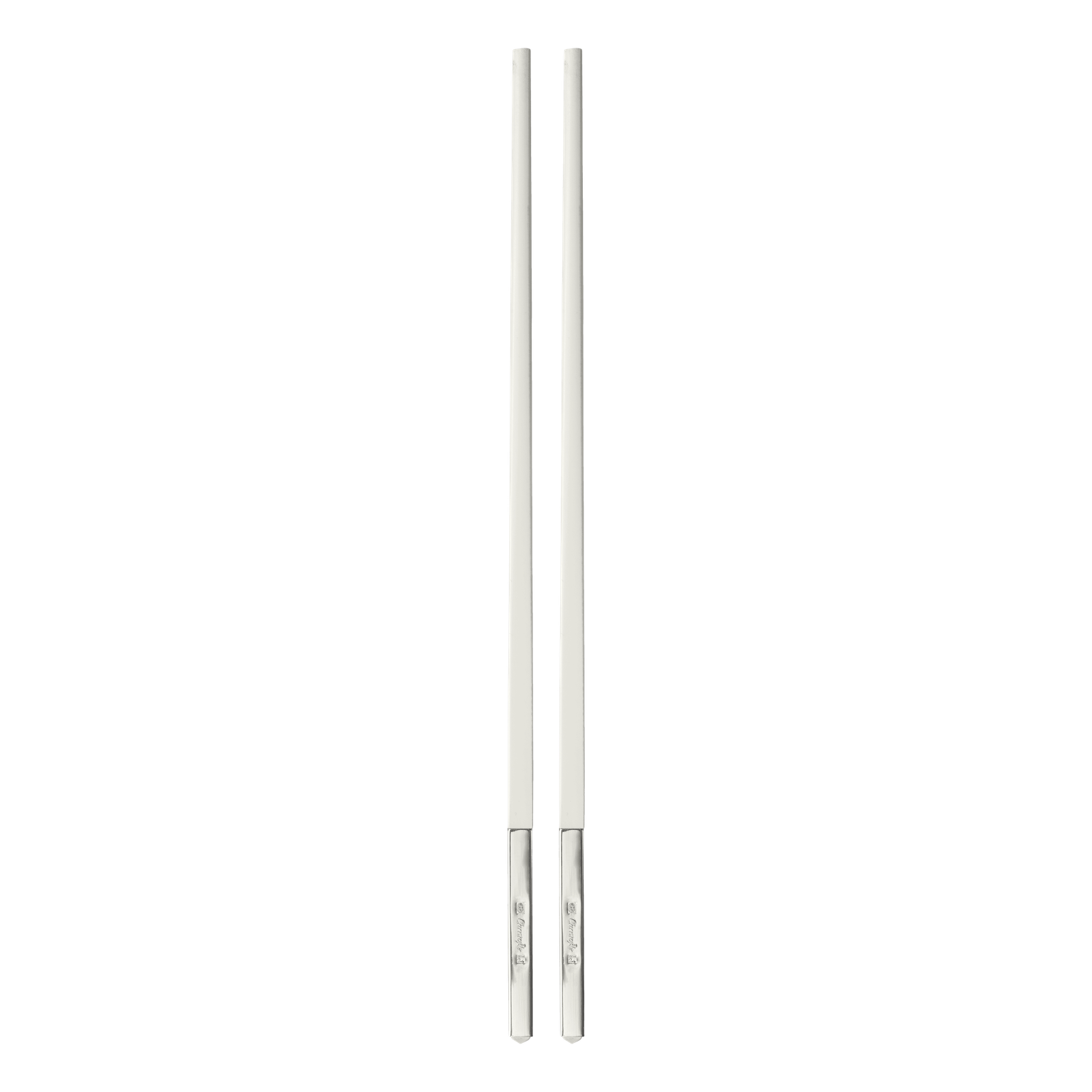 Christofle Uni Silver Plated Chinese Chopsticks - Set of 2
