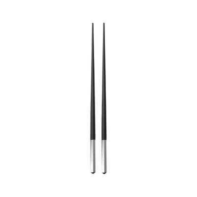 Christofle UNI Silver-Plated Black Chinese Chopsticks