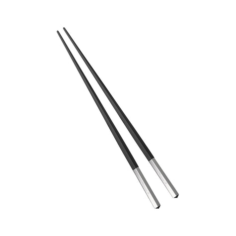 Christofle UNI Silver-Plated Black Chinese Chopsticks