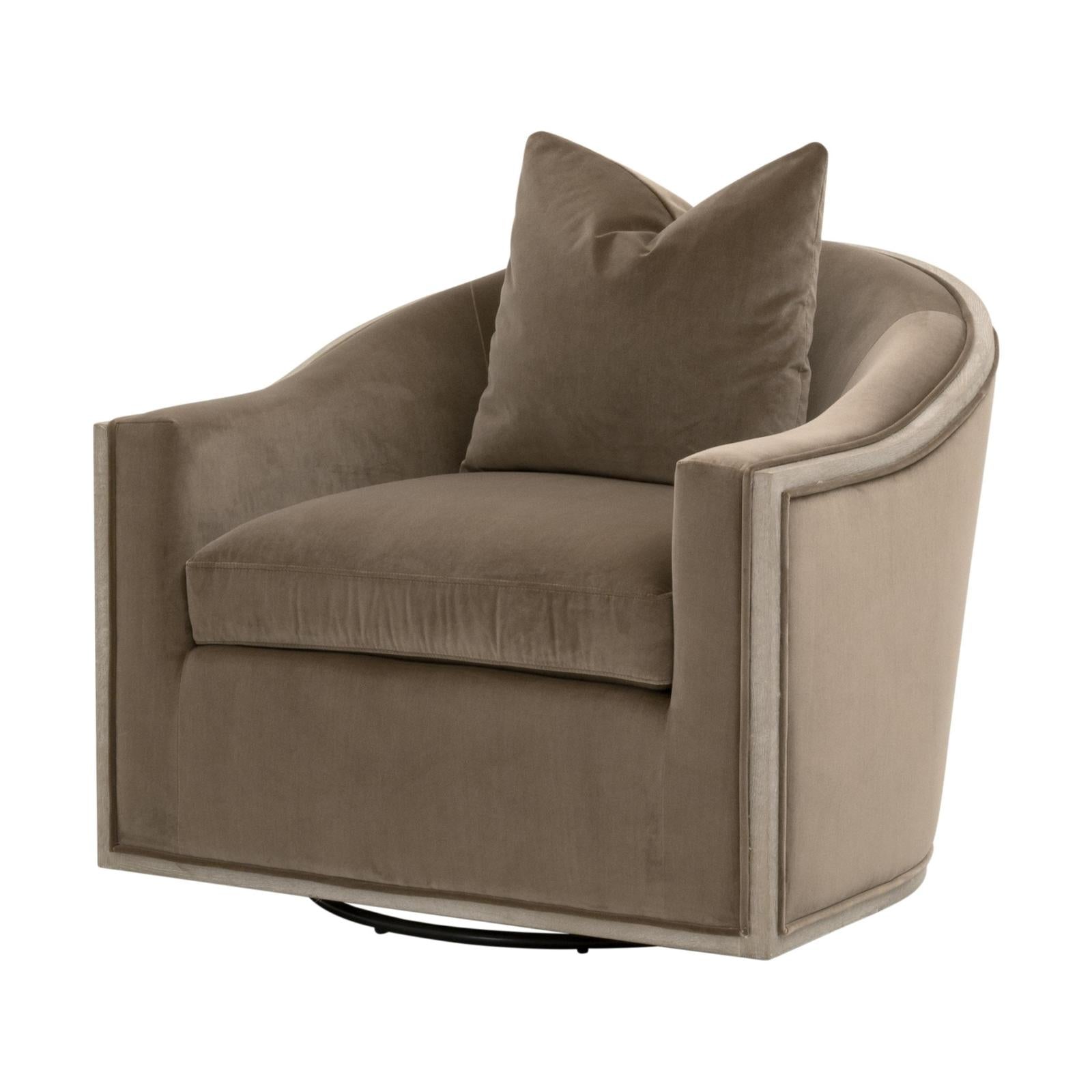 Essentials For Living Paxton Swivel Club Chair