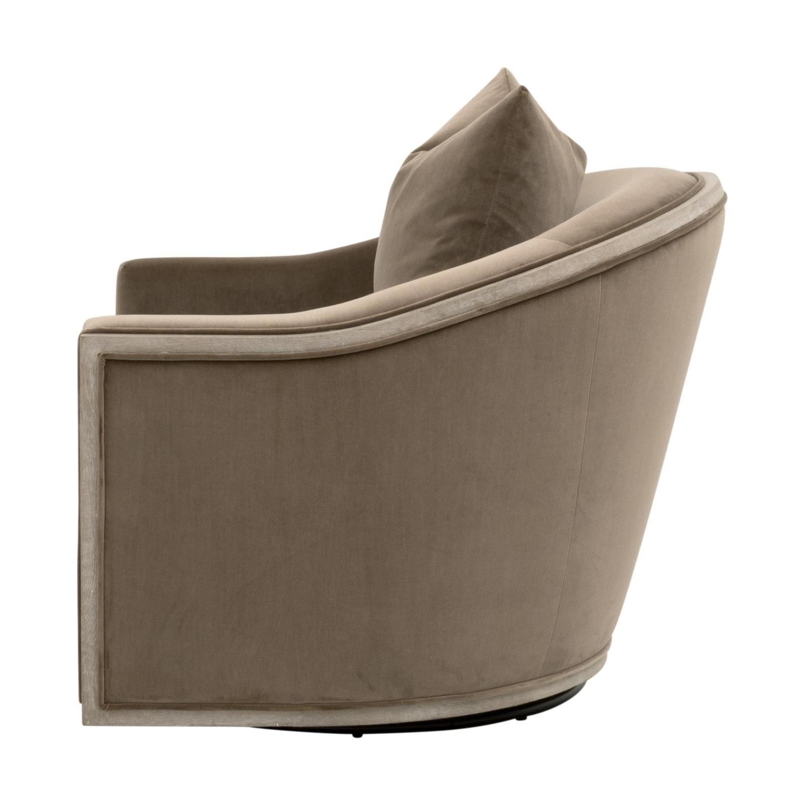 Essentials For Living Paxton Swivel Club Chair