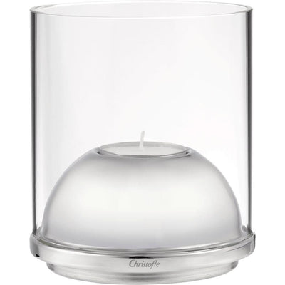 Christofle Oh De Christofle Stainless Steel Hurricane Candle Holder