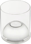 Christofle Oh De Christofle Stainless Steel Hurricane Candle Holder