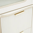 Michael Amini La Marisia Display Cabinet - Creamy Pearl