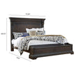 Pulaski Furniture Caldwell Smoked Molasses Bed