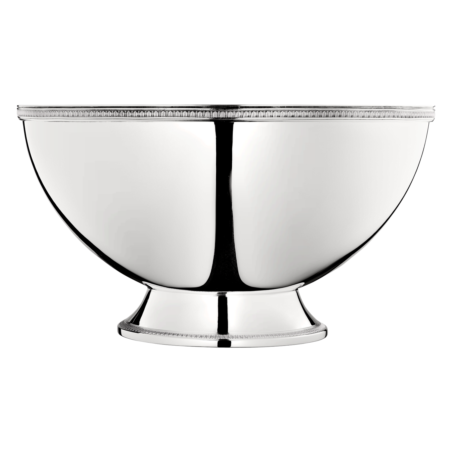 Christofle Malmaison Silver Plated Punch Bowl