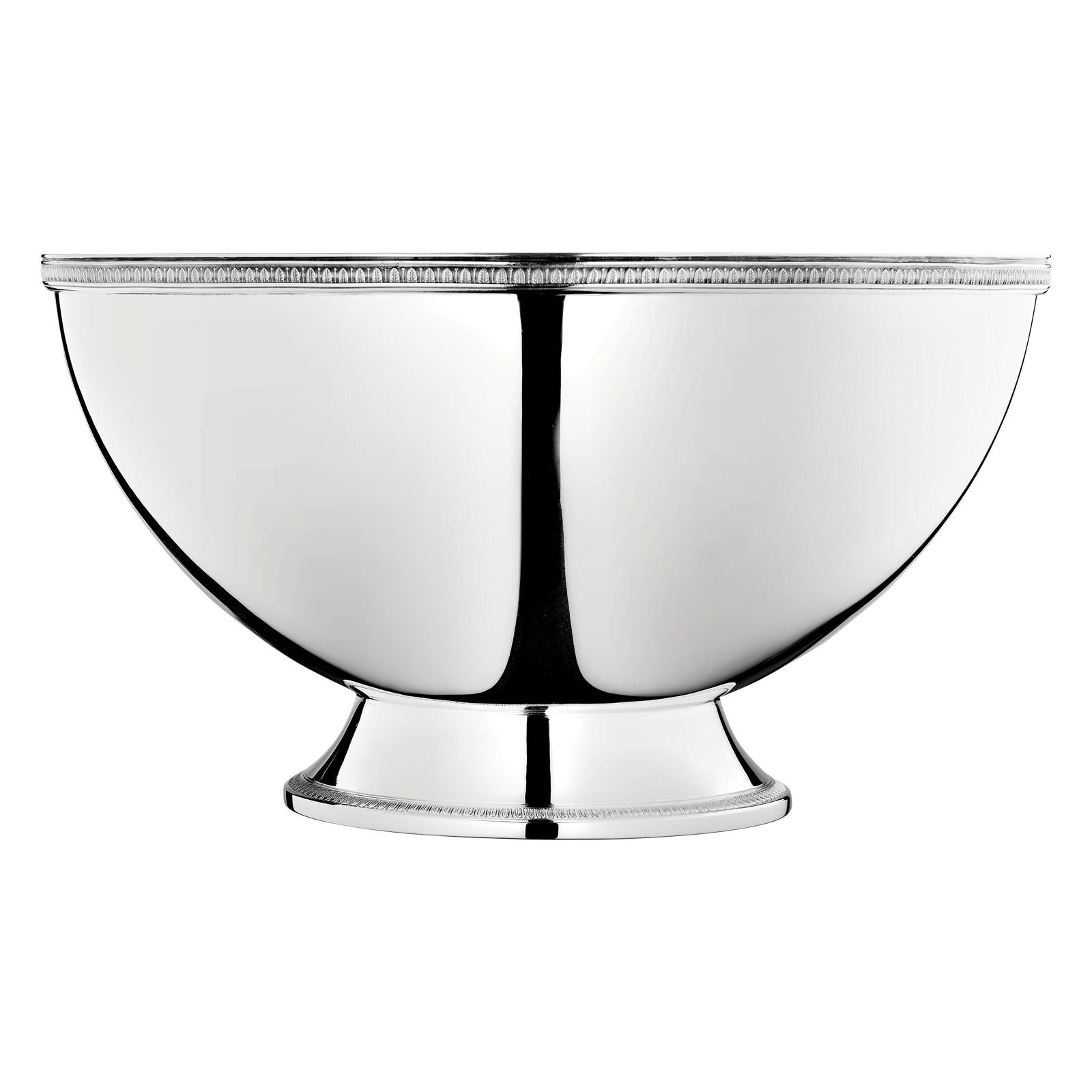 Christofle Malmaison Silver Plated Punch Bowl