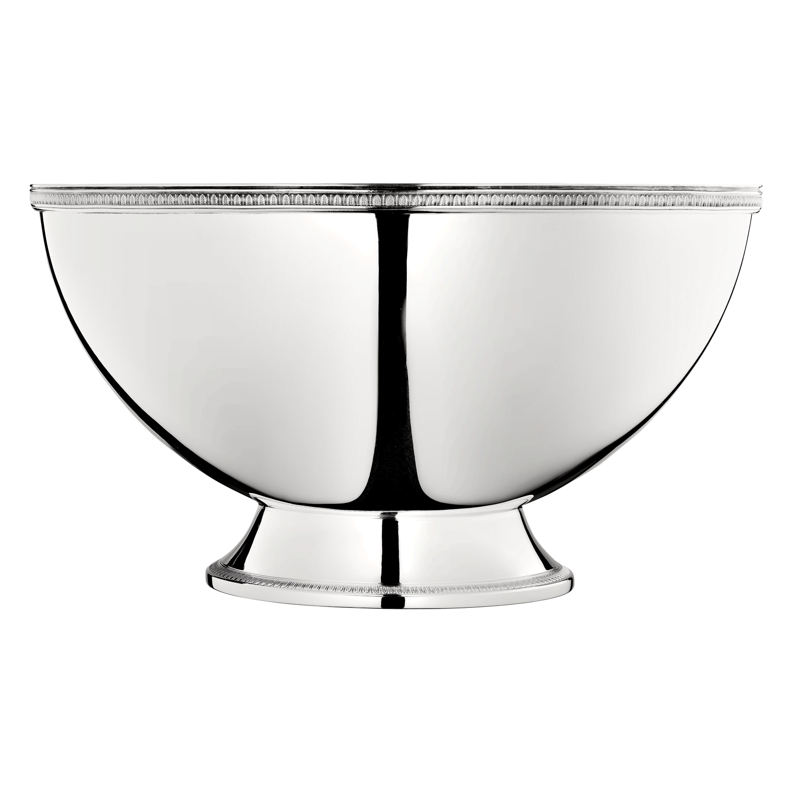 Christofle Malmaison Silver Plated Punch Bowl