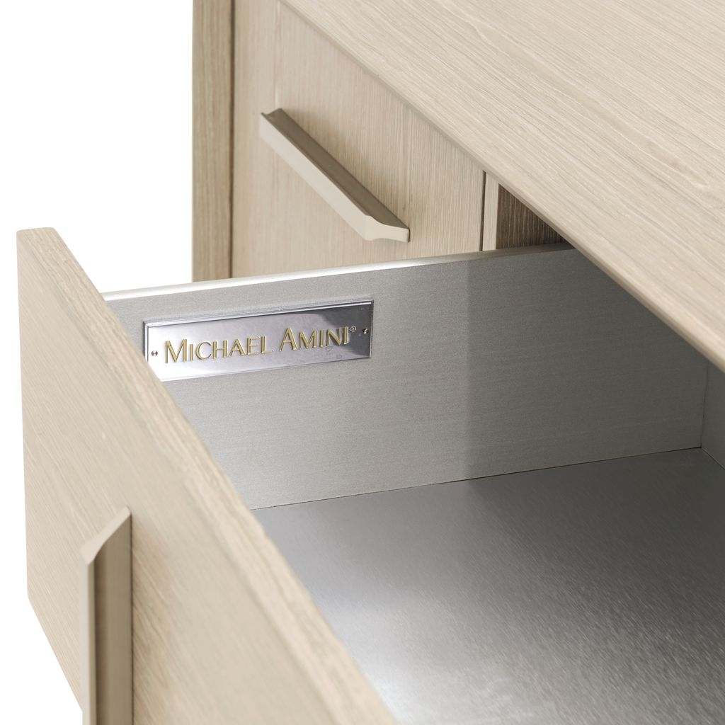 Michael Amini Lotus Bay TV Console - Sand